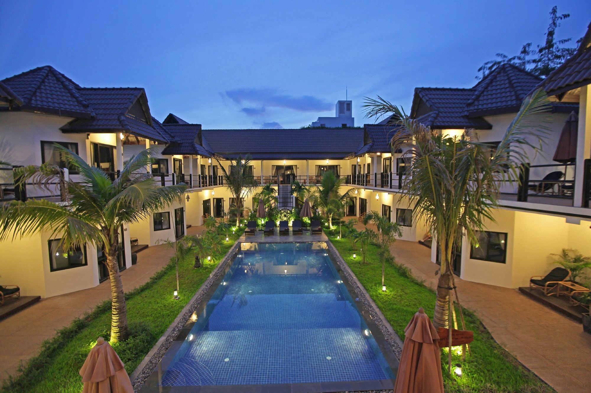 S.R Sofia Villa Hotel 暹粒 外观 照片